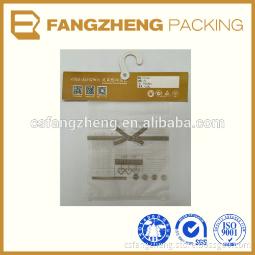 2015 ldpe recycled clear zipper bag/clear zip bag/High Quality Zipper Bag